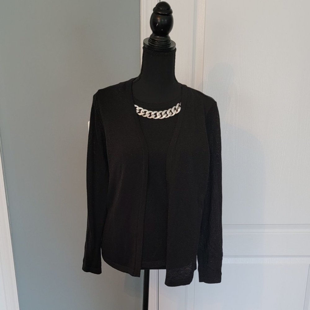 Notations Black Sweater